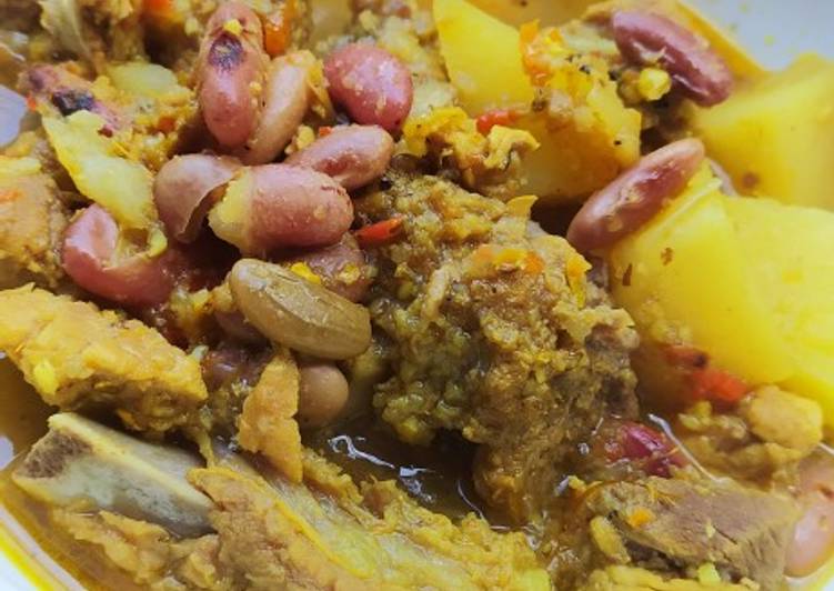 Cara Membuat Iga Babi Kuah Kacang Merah Sri Yang Lezat