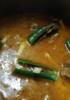A picture of Achaar Gosht (eid special).