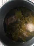 Bakut sayur asin (non halal)