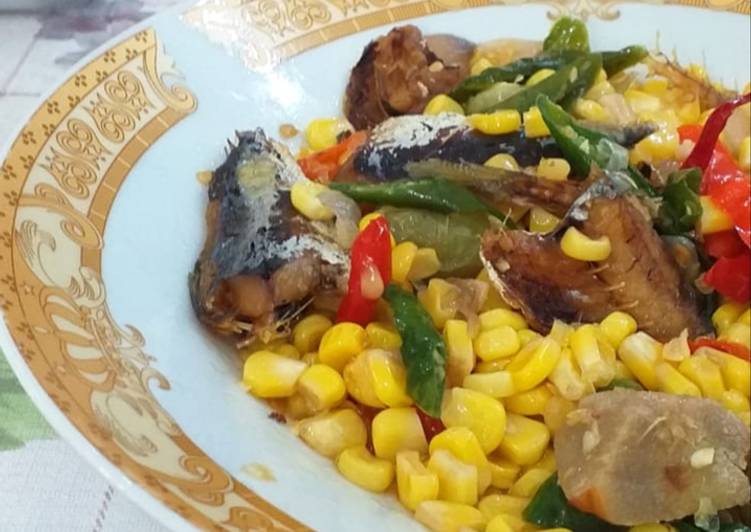 Resep Ikan cue keranjang tumis jagung irawan Anti Gagal