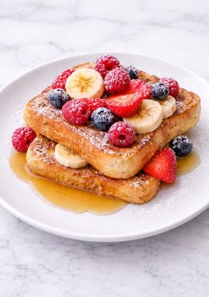 Una foto de French toast