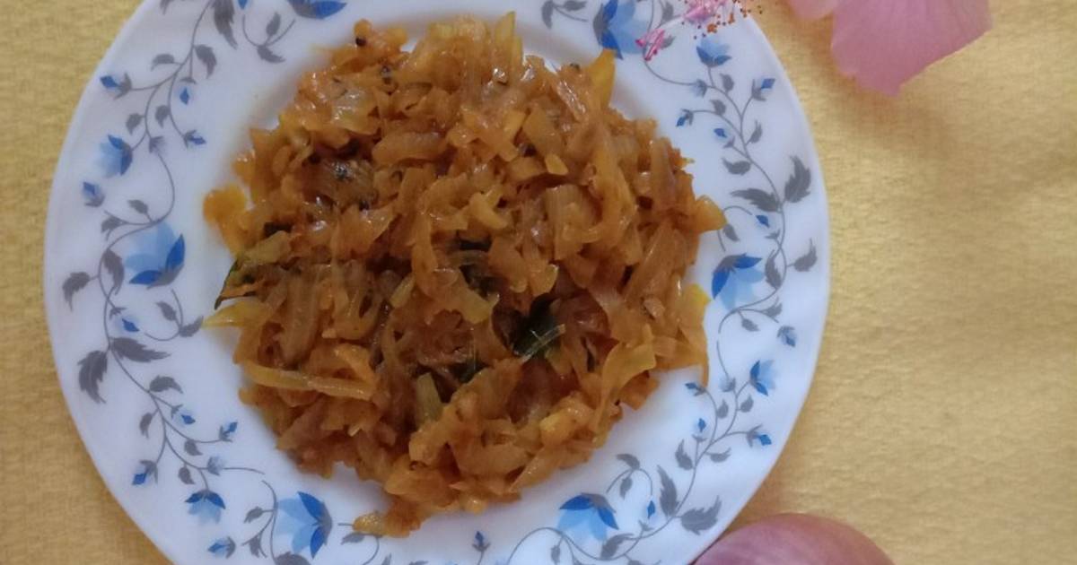 Onion palya Recipe by Christin'S Kitchen - Cookpad