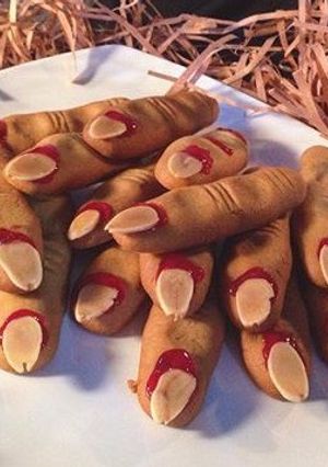 Foto resep Finger Zombie Cookies