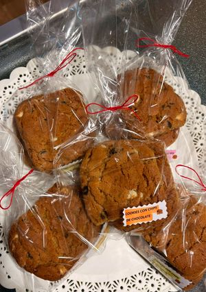 Una foto de Super cookies con chips de chocolate 🍫