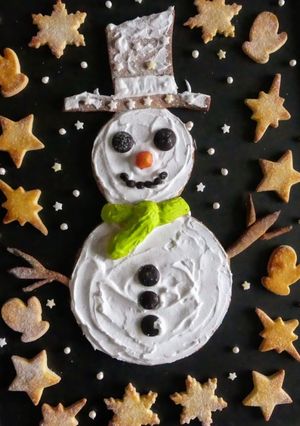 Une photo de Mon bonhomme de neige
