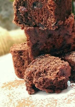 Foto resep Cake Coklat Eggless No Mixer