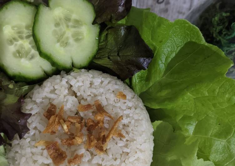 Cara Menyiapkan Nasi Uduk Super Enak