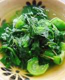 Canh Rau Đay Mùng Tơi và Mướp