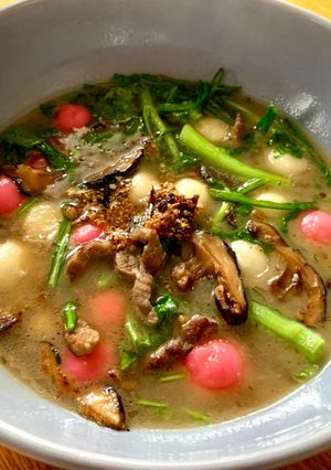 元宵節我的最愛～客家鹹湯圓～ 的食譜成品照片