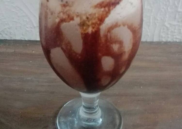 Chocolate milkshake