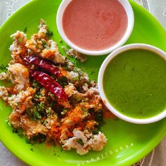 A picture of Kothu Neer Dosa/ Kuttu Dosa.