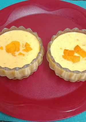 A picture of Rich, Creamy 🥭 Mango 🥭 Vermicelli Kheer.