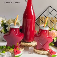 A picture of My signature maroon juice.
