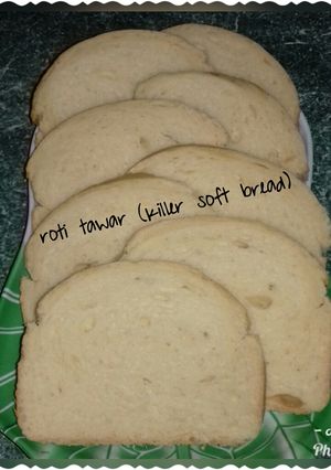 Foto resep Roti tawar (killer soft bread)