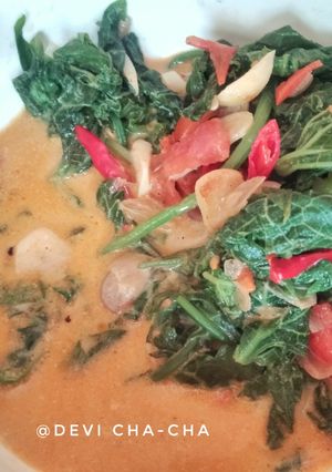 Foto resep 161). Sayur Daun Pucuk Labu Siam Santan 🍲