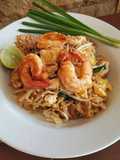 ผัดไทยกุ้งสด 🍝