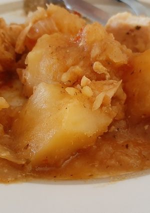 Una foto de Pollo a la cacerola