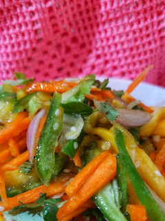 A picture of Mango salad..