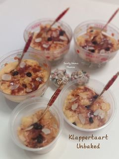 Foto resep Klappertaart Unbaked Gluten Free