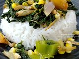 Tumis Daun Singkong Jagung