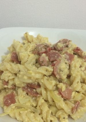 Foto resep Fusili Carbonara