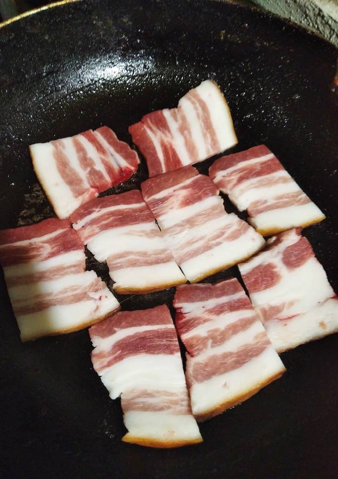 Сало "Адидас" жареное