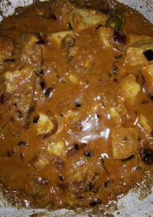 A picture of Hot and Spicy Paneer.