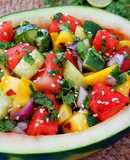 Summer Watermelon Mango Salad