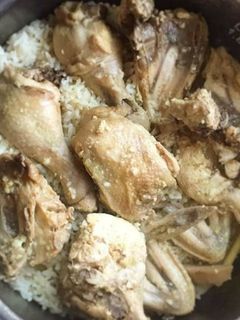 Foto resep Nasi Ayam Rice Cooker