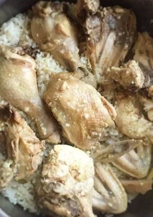 Foto resep Nasi Ayam Rice Cooker