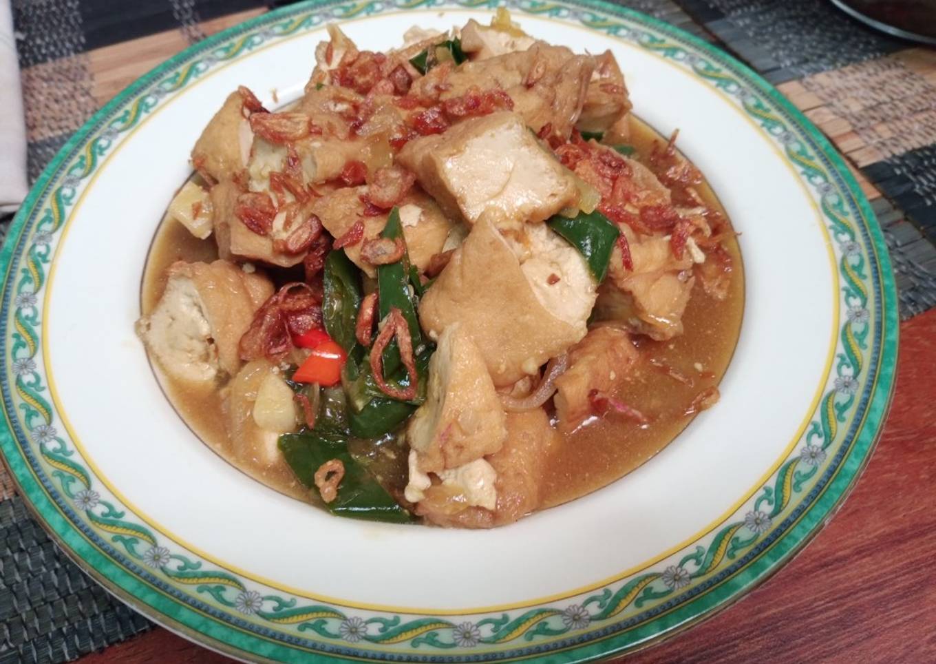 4. Tahu Cabe Hijau