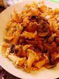 Salteado de Gigli y champiñones