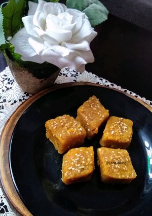 A picture of Pumpkin Burfi.