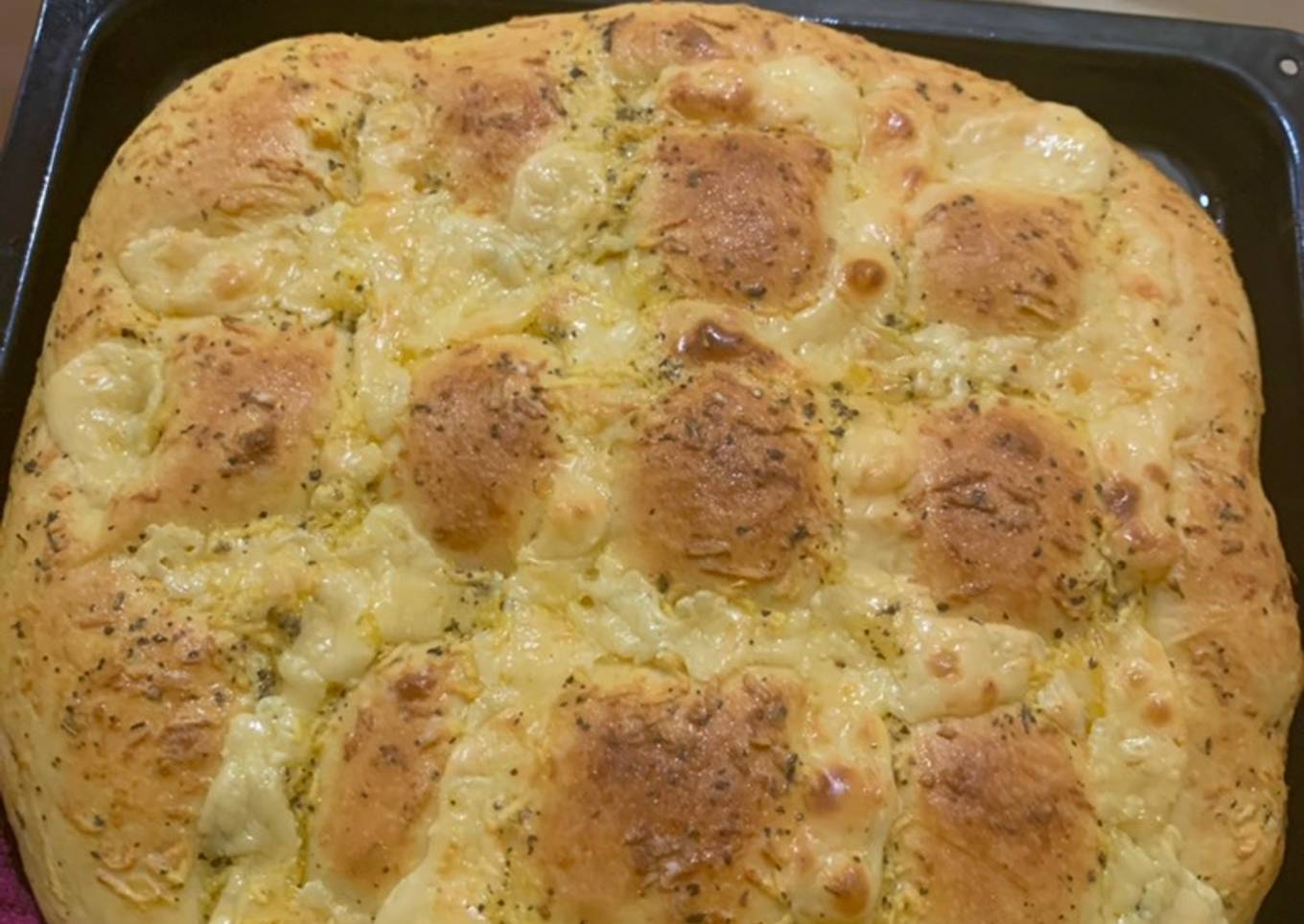 Garlic Cheese Bread empuk super gampang