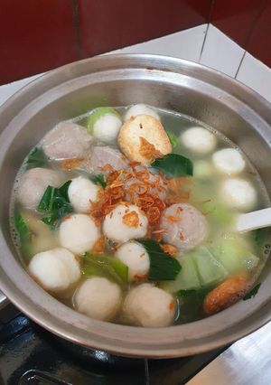 Foto resep Sop bola ikan
