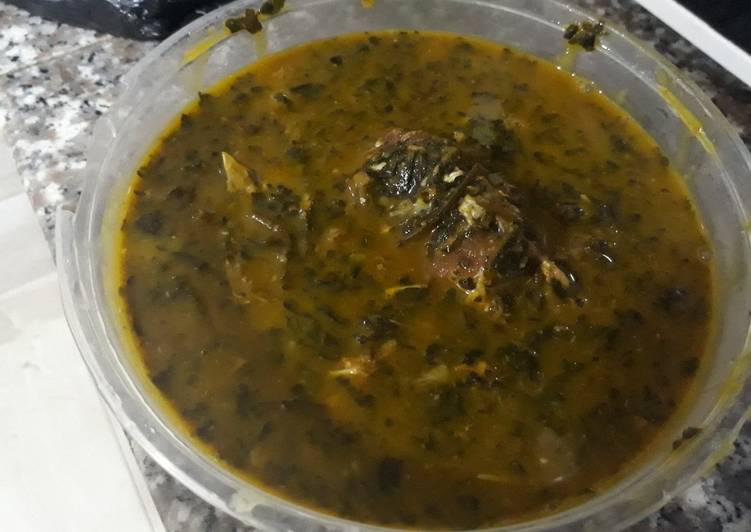 Step-by-Step Guide to Prepare Appetizing Bitterleaf soup | This is Recipe So Popular You Must Try Now !!