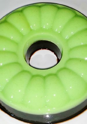 Foto resep Pudding chocco Melon