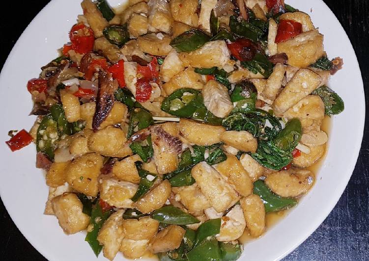 Resep Tumis Tahu Cabe Ijo oleh susie Cookpad