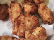 Una foto de carne airfryer