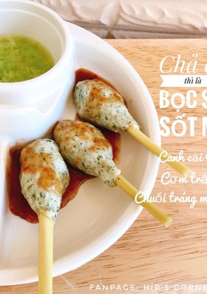 Hình của món Chả cá basa bọc sả sốt me - Ăn dặm.