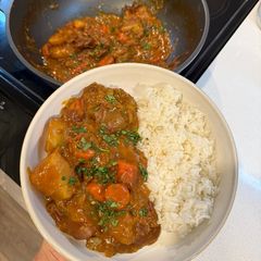 A picture of Japanese Curry.