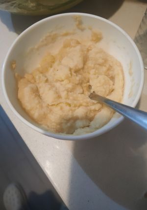 Una foto de Puré de patatas