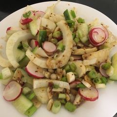 A picture of Fennel and Garlic Salad.