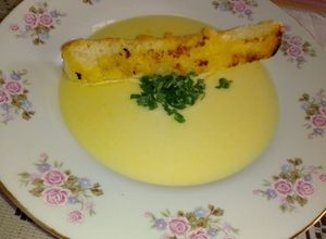 Una foto de Crema Vichyssoise