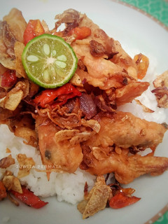 Foto resep Udang Crispy Sambal Embe khas Bali