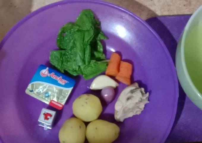 MPASI 6m Bubur Kentang Ayam