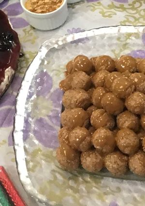 صورة لوصفة كرات اللوتس