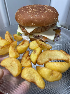 Una foto de Hamburguesón de pollo