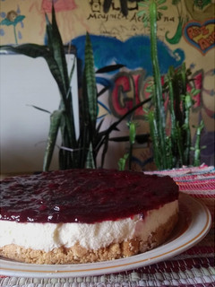 Una foto de Cheesecake frutos rojos ✨