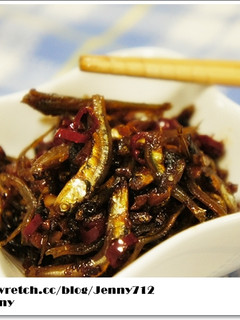 豆鼓辣小魚干 的食譜成品照片